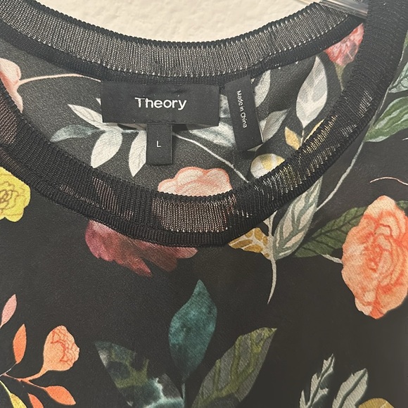 Theory Lewie Sleeveless Floral Dress - Picture 8 of 10